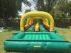 35ft Double Lane Slip N Slide with Inflatable Pool
