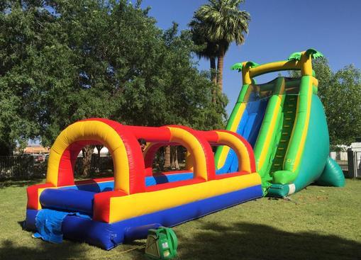 27x65ft Tropical Water Slide