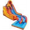 Fire and Ice Double Lane Water Slide